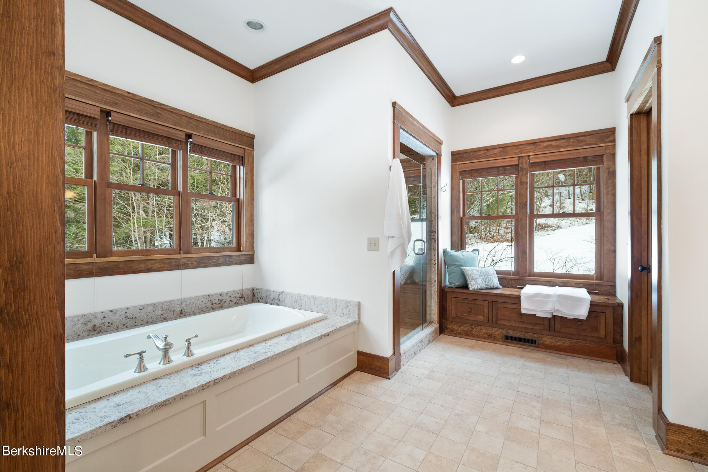 707 Stratford Road New Marlborough, MA 01259 - Photo 43 of 72 First Floor Primary Suite Bathroom