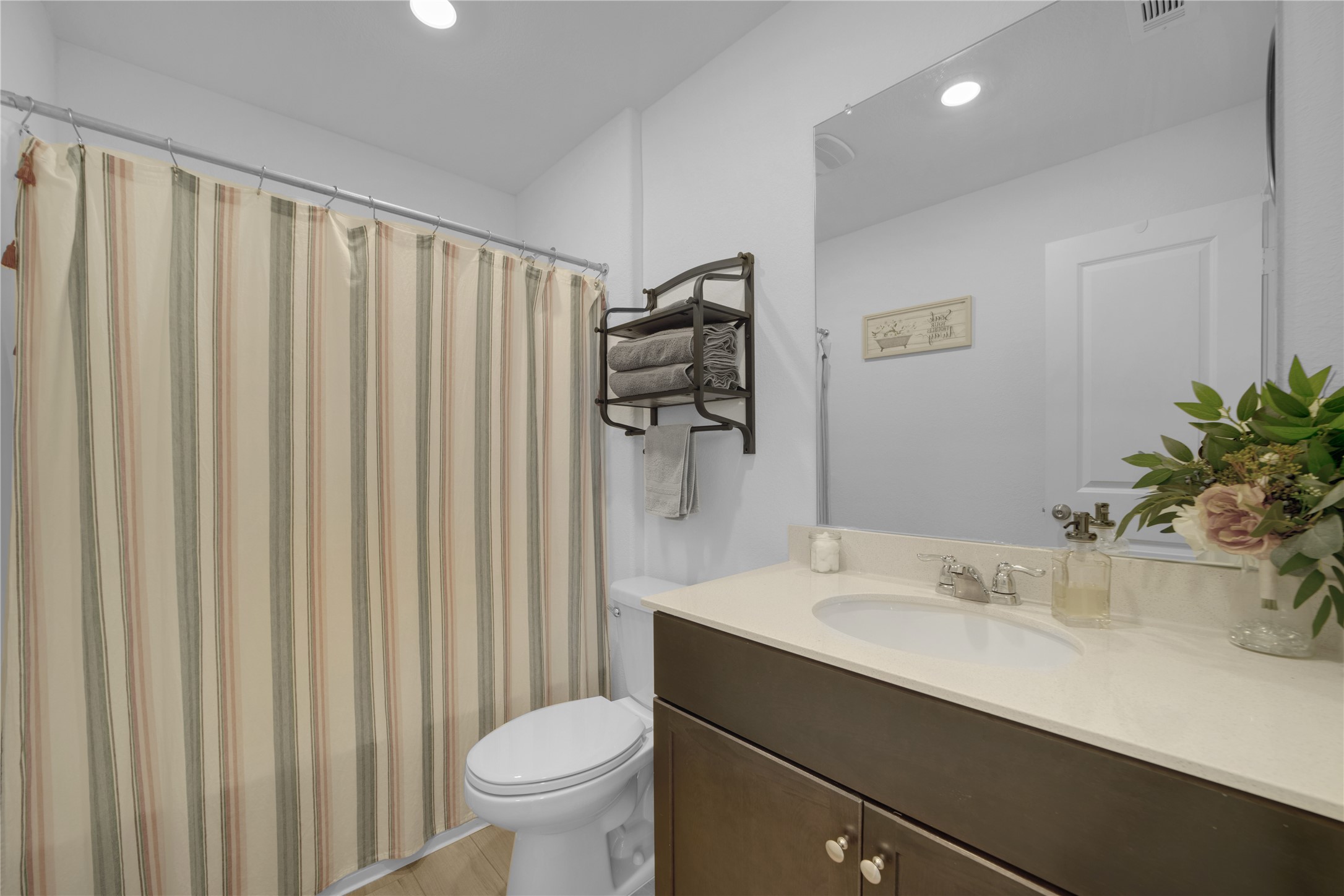 36 Trinity Circle Lockhart, TX 78644 - Photo 24 of 36 a bathroom with a sink toilet and shower