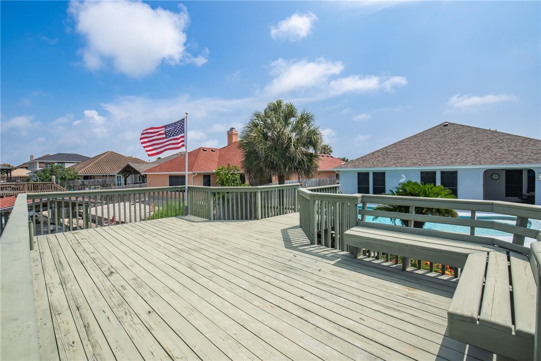 15969 Punta Espada Loop Corpus Christi, TX 78418 - Photo 31 of 40 Top Deck over boat slip - so much room to enjoy th