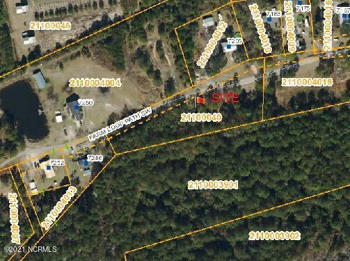 7208 Farm Loop Path Southwest Sunset Beach, NC 28468 - Photo 1 of 3 Aerial w_site