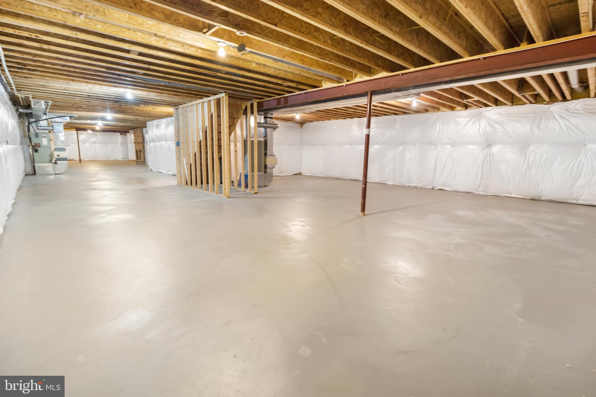 14389 Howard Road Dayton, MD 21036 - Photo 69 of 82 Huge Unfinished Basement