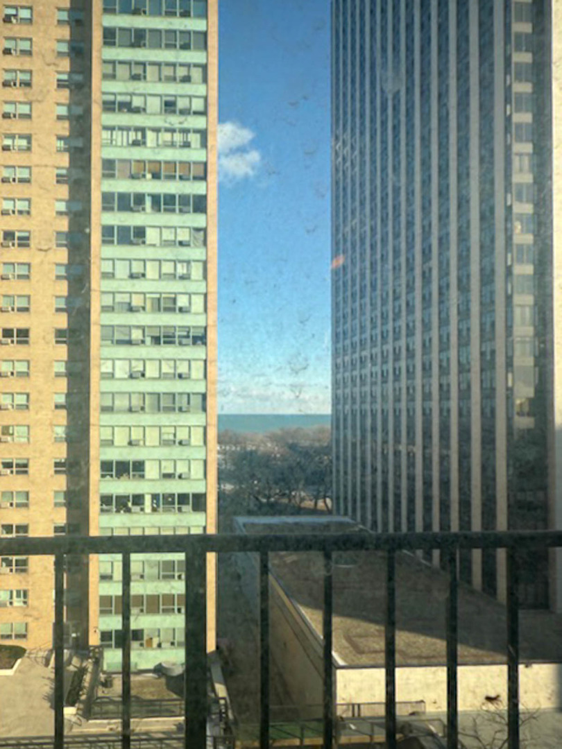 3150 North Sheridan Road, Unit 9A Chicago, IL 60657 - Photo 11 of 14 a view of a balcony with a lake view