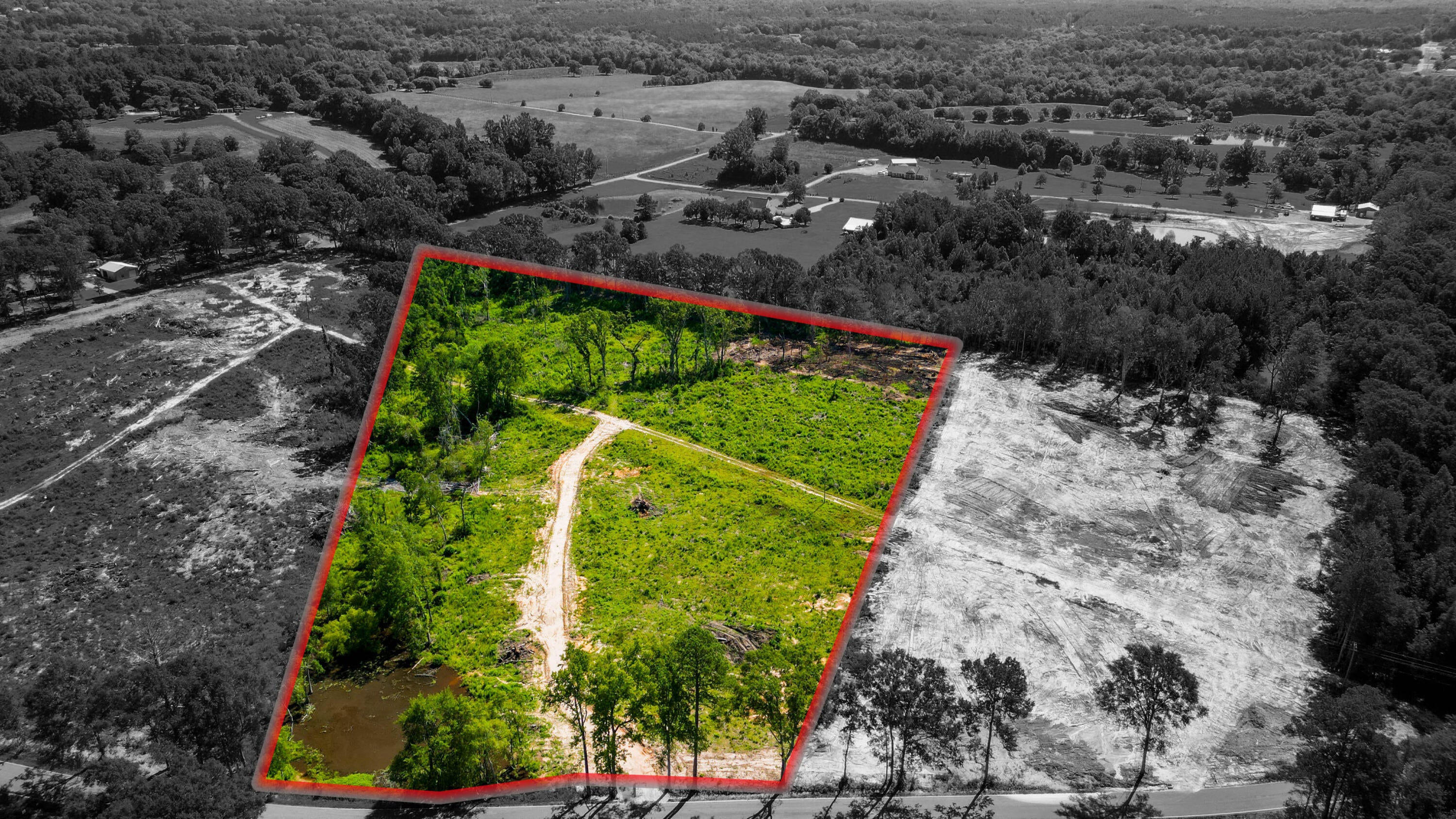 Parcel #5 South Parcel Road Purvis, MS 39475 - Photo 1 of 1 441 S Mill Creek Rd Purvis-10 copy
