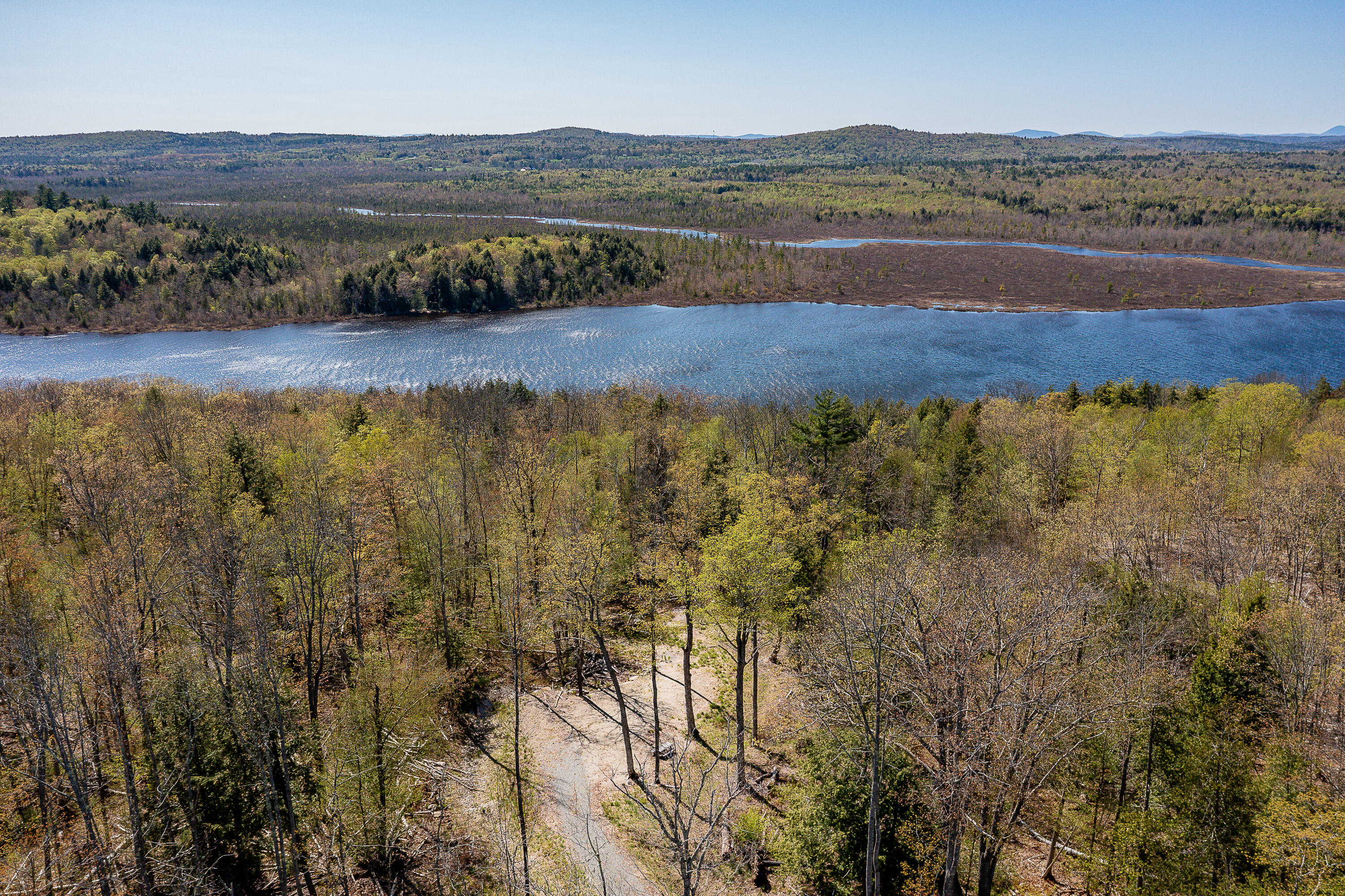 Lot 1 East Dunn Road Belgrade, ME 04917 - Photo 1 of 18 02_Lott_1E_Dunn_Rd_Belgrade_S_Aerial_pri