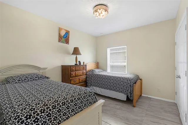 a view of a backyard with a sitting area