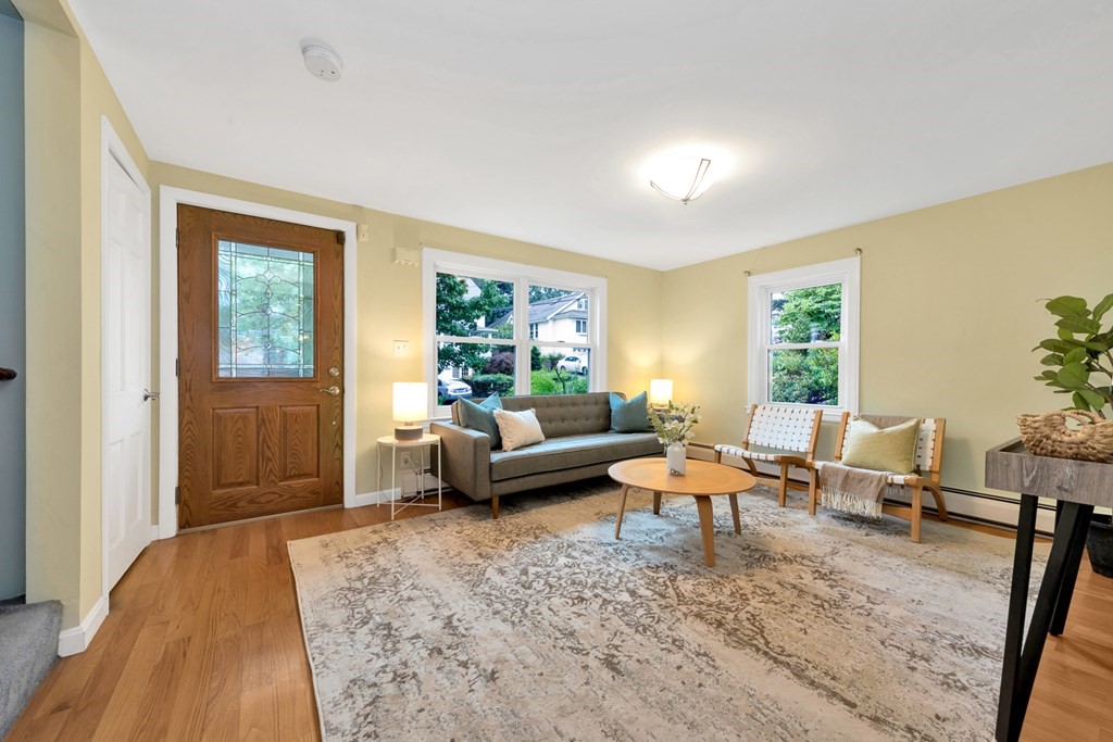 5 Grandview Road Arlington, MA 02476 - Photo 12 of 42 a living room with furniture and a window