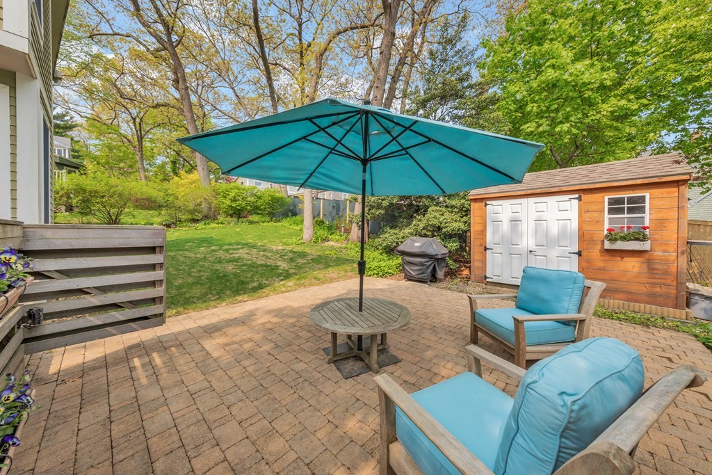 5 Grandview Road Arlington, MA 02476 - Photo 7 of 42 a view of a two chairs in the patio