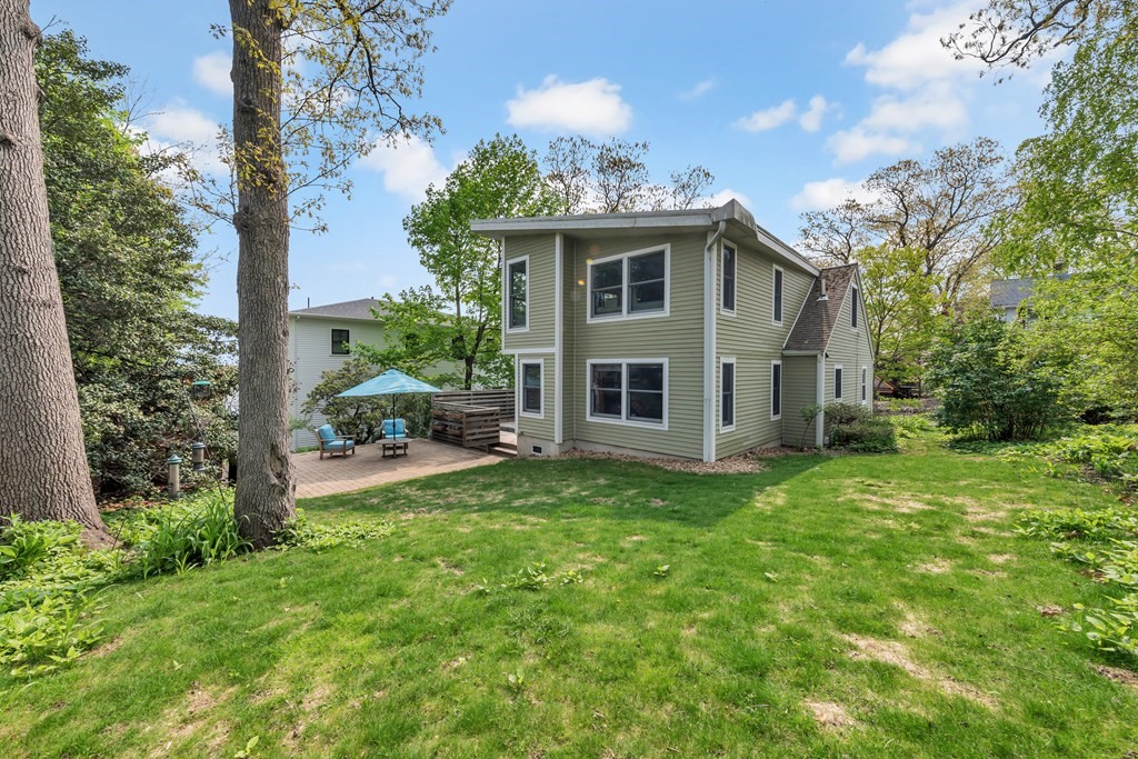 5 Grandview Road Arlington, MA 02476 - Photo 9 of 42 a view of a house with backyard