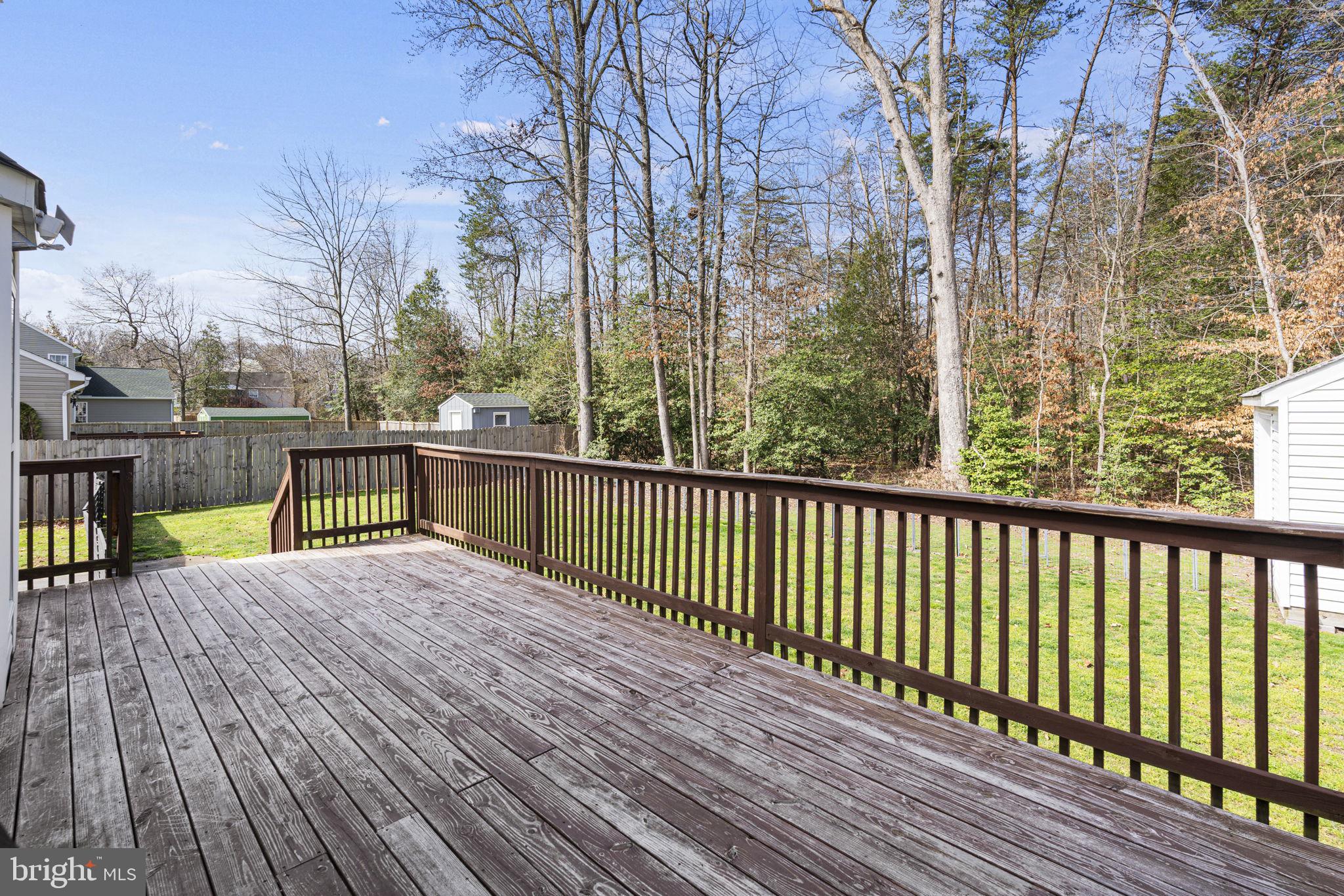 5423 South Branch Road Fredericksburg, VA 22407 - Photo 19 of 25 Large deck, perfect for grilling & entertaining