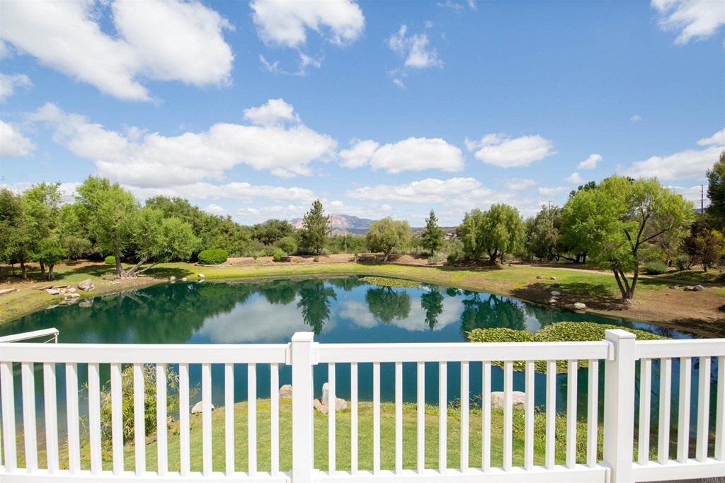 1793 Rocrest Road Alpine, CA 91901 - Photo 4 of 63 a view of a lake from a balcony