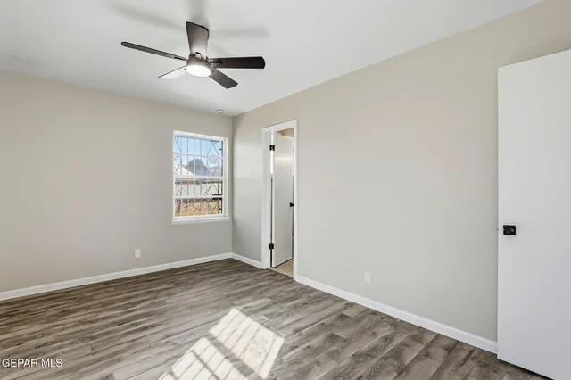 wooden floor in an empty room