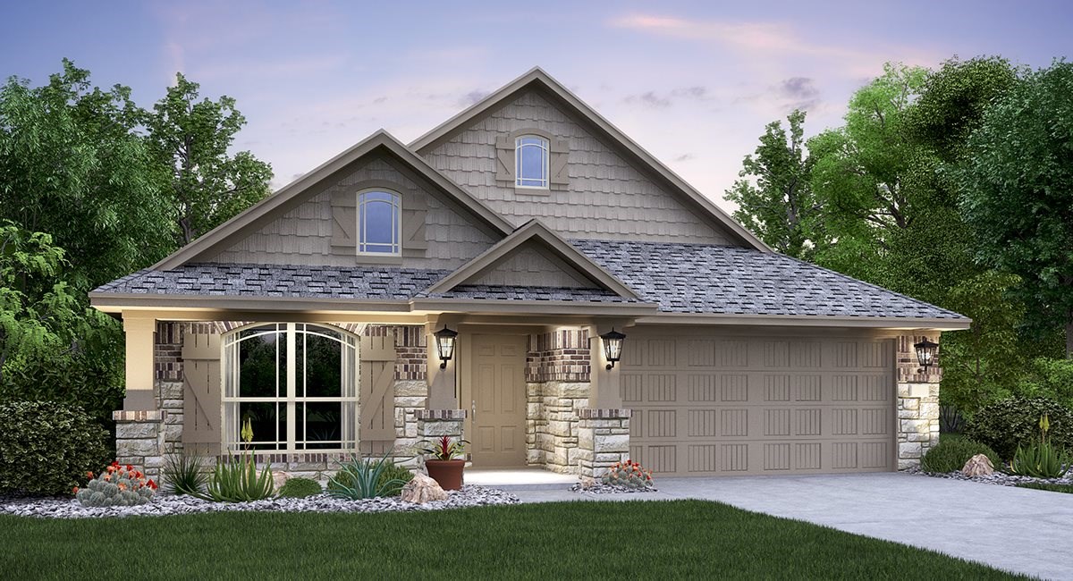 716 Allende Bend Austin, TX 78748 - Photo 1 of 1 a front view of a house with a yard and green space