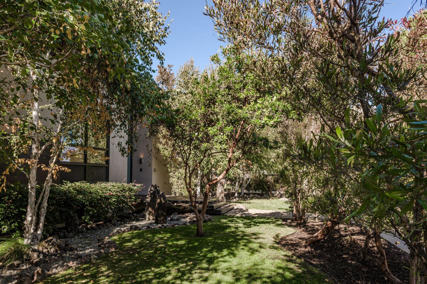 2510 Skyfarm Drive Hillsborough, CA 94010 - Photo 2 of 66 a view of backyard with green space