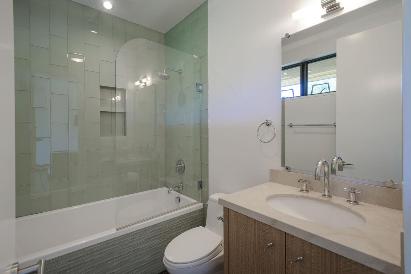2510 Skyfarm Drive Hillsborough, CA 94010 - Photo 22 of 66 a bathroom with a sink a toilet and shower
