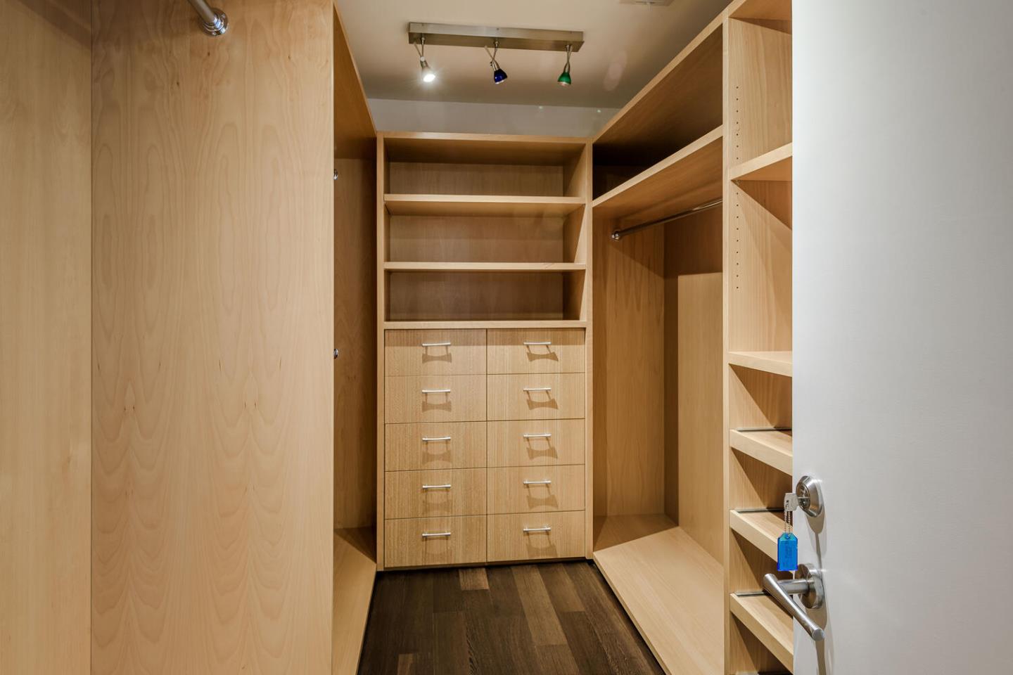 2510 Skyfarm Drive Hillsborough, CA 94010 - Photo 38 of 66 a view of walk in closet with empty racks