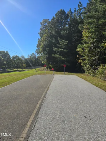 a view of an outdoor space and a yard