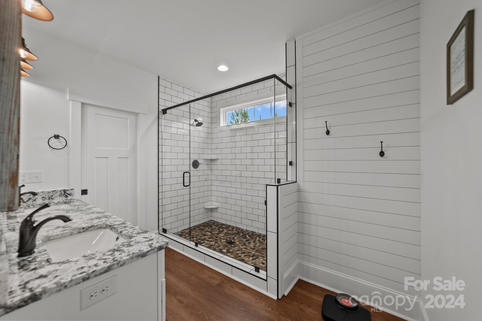 450 Bringle Ferry Road Denton, NC 27239 - Photo 30 of 48 a bathroom with a sink and a mirror