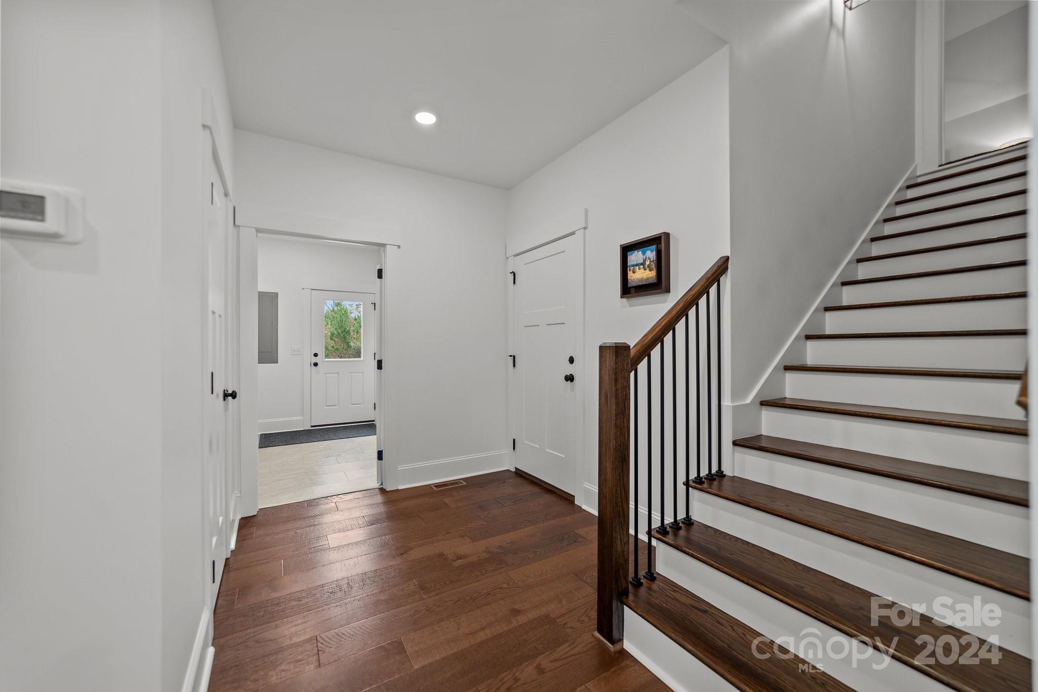 450 Bringle Ferry Road Denton, NC 27239 - Photo 34 of 48 a view of an entryway with wooden floor