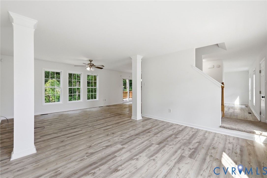 7610 Sugar Run Road Hopewell, VA 23860 - Photo 26 of 48 Spacious main living area featuring light wood-fin
