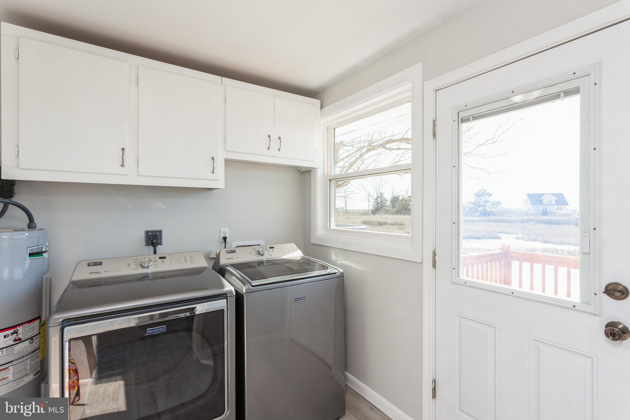 7744 Riverview Road Westover, MD 21871 - Photo 23 of 31 Laundry/Utility Room and exit to backard
