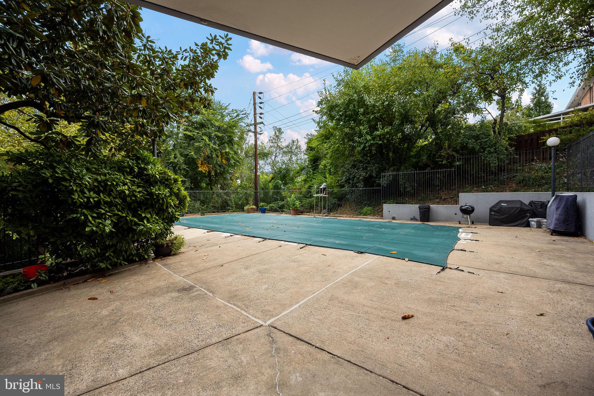 1515 South Arlington Ridge Road, Unit 303 Arlington, VA 22202 - Photo 32 of 34 a view of a yard with potted plants
