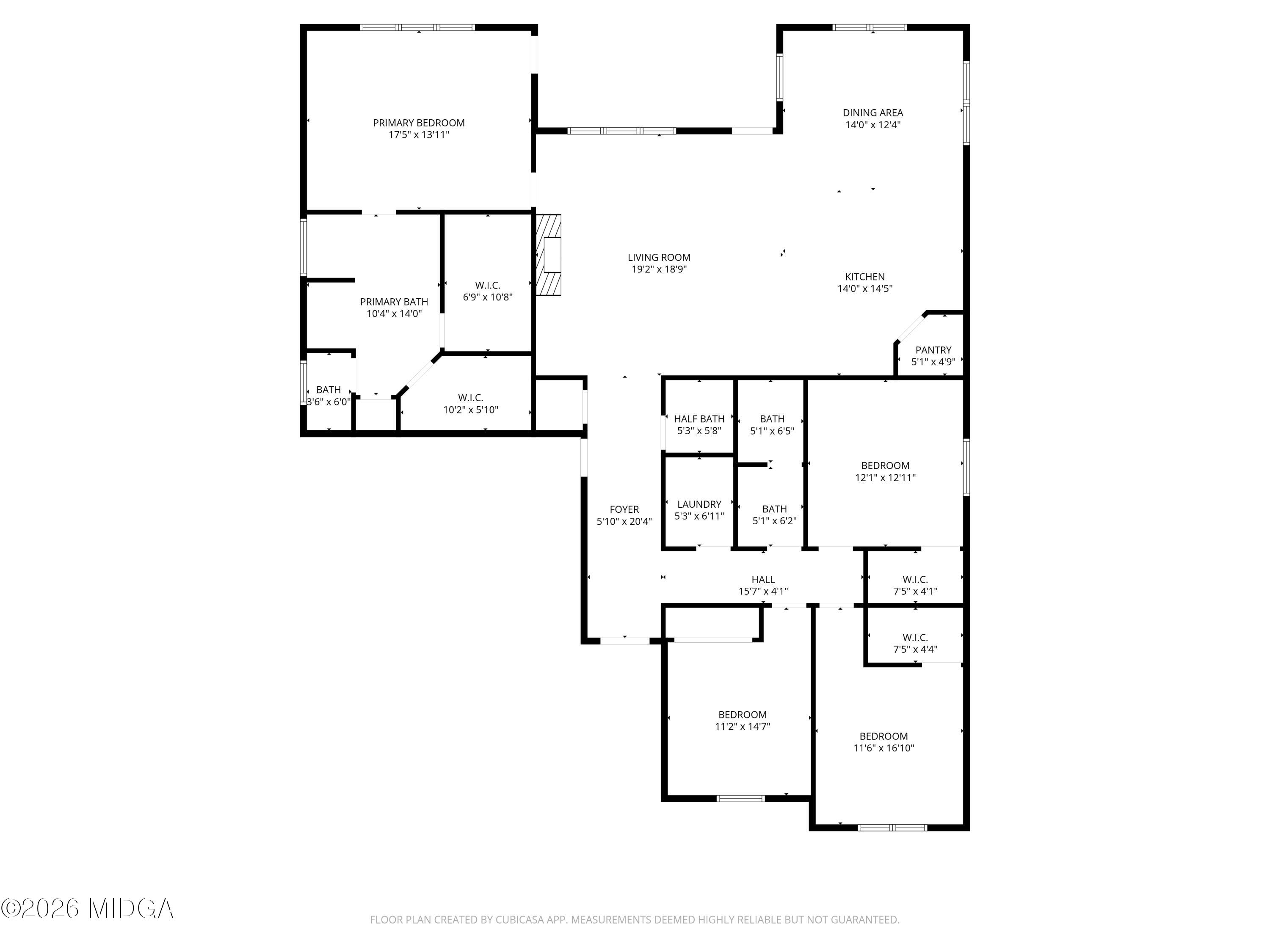 810 Holly Ridge Drive Gray, GA 31032 - Photo 37 of 37 Floor Plan