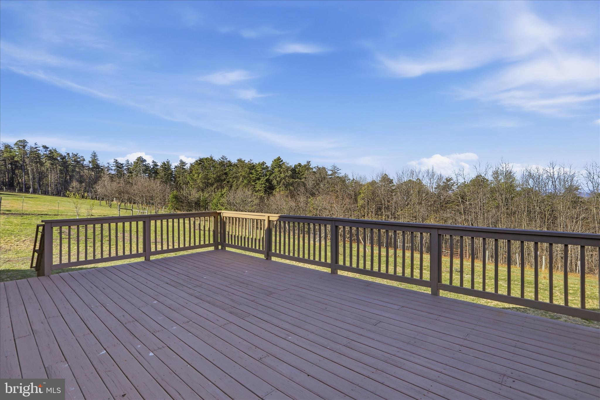 604 Locksa Road Romney, WV 26757 - Photo 31 of 48 a view of a balcony with wooden floor