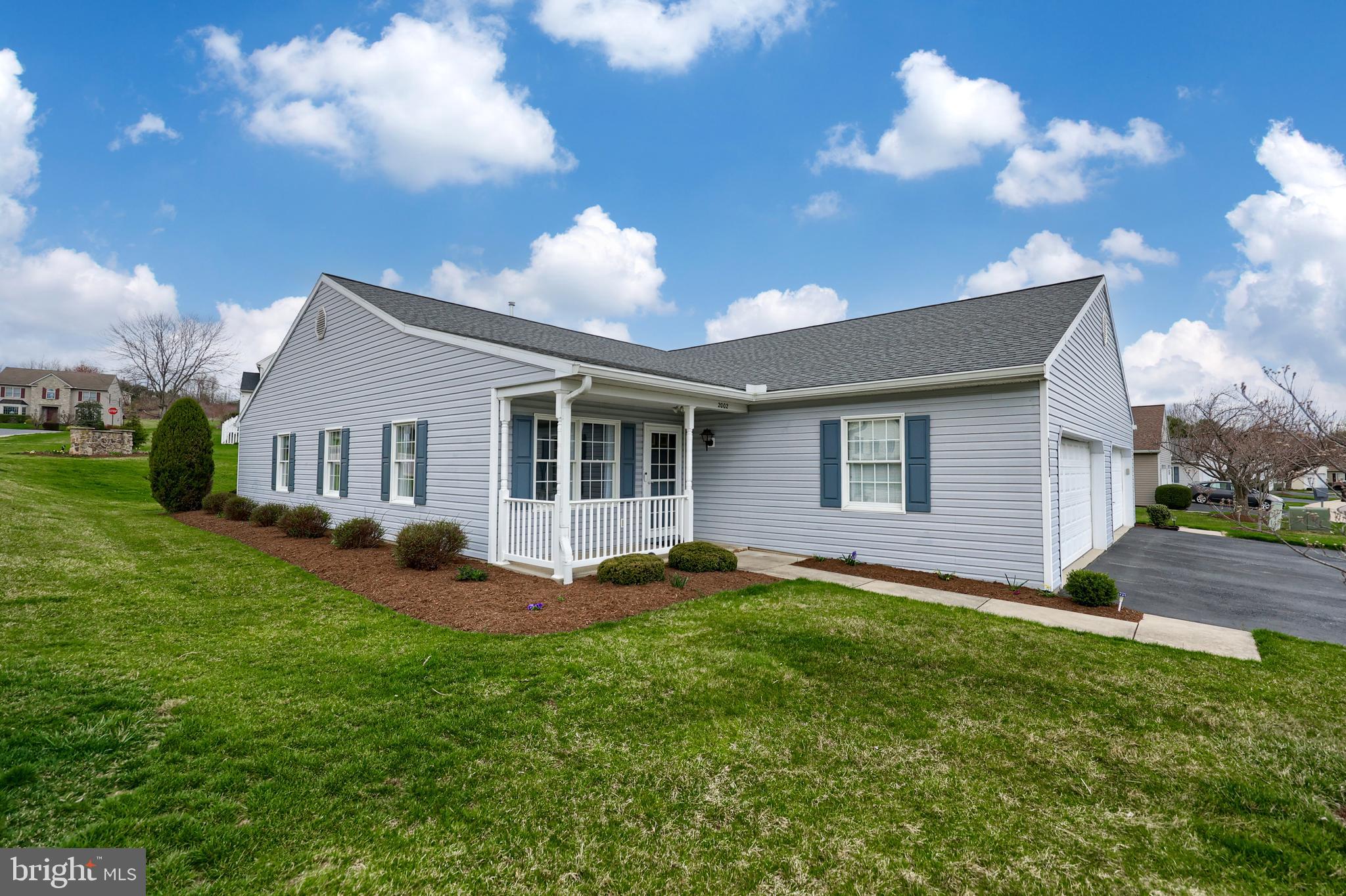 2002 Faversham Way York, PA 17402 - Photo 36 of 37 a front view of house with yard and green space
