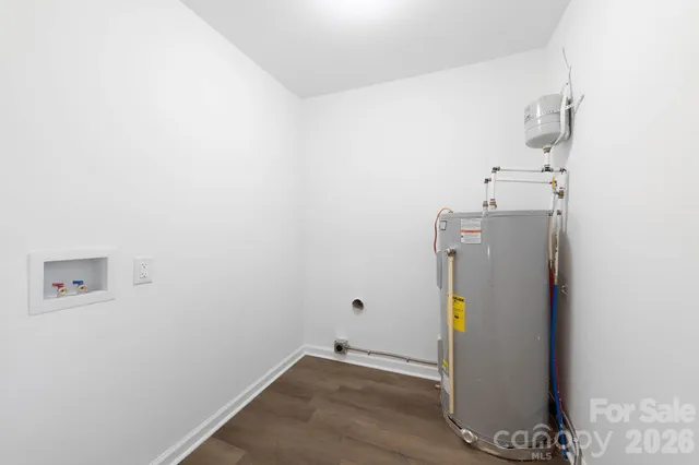 a view of water heater room