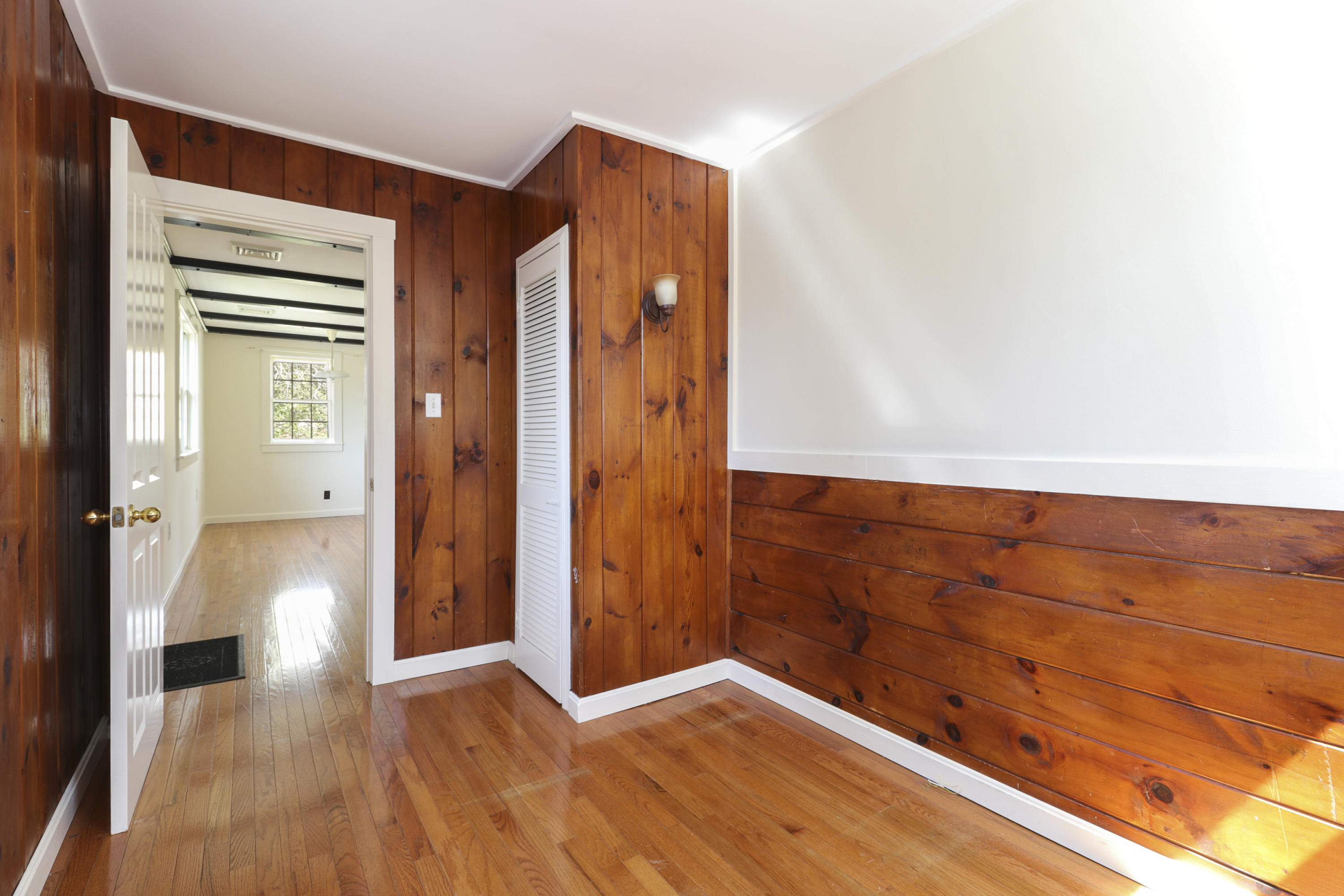 1245 A County Road Cataumet, MA 02534 - Photo 13 of 23 a view of hallway with wooden floor