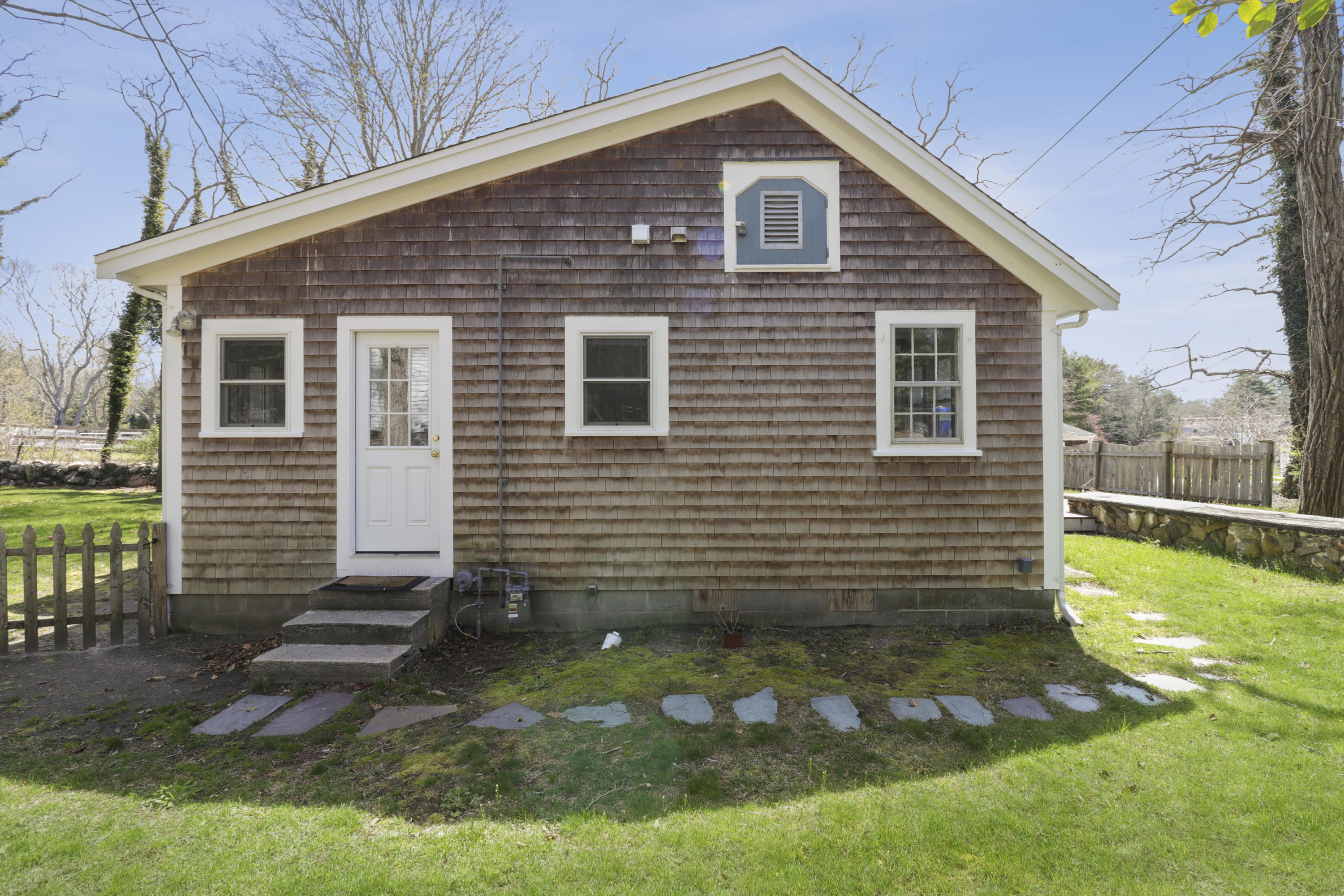 1245 A County Road Cataumet, MA 02534 - Photo 20 of 23 a view of backyard with barbeque grill