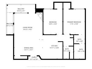407 South Vasels Road, Unit 49 Brian Head, UT 84719 - Photo 40 of 40 View of property floor plan