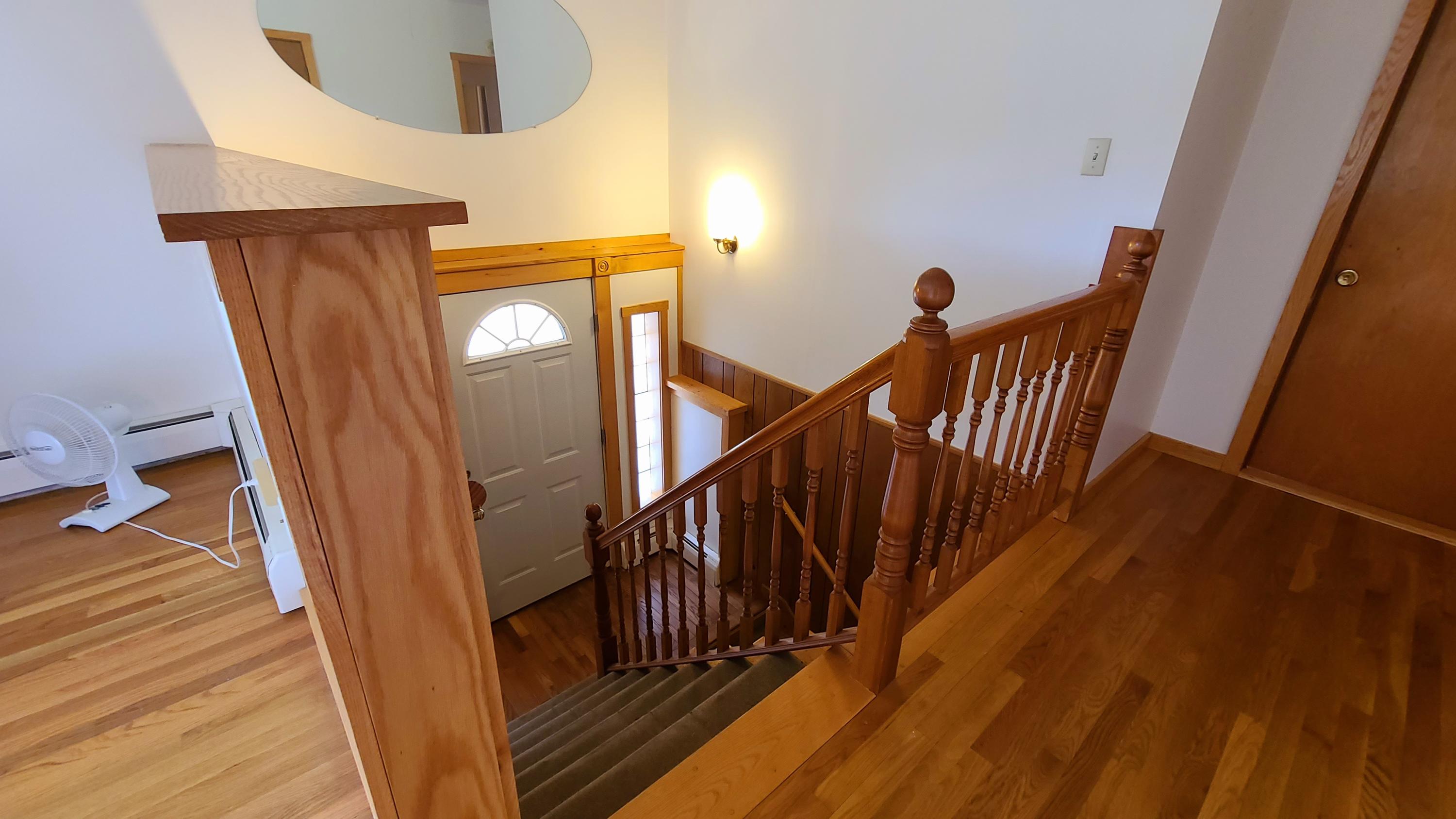 119 Bangor Road Unity, ME 04988 - Photo 17 of 37 Front Stairway