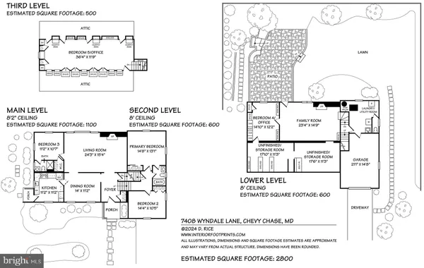 $955,000 | 7408 Wyndale Lane, Chevy Chase, MD 20815