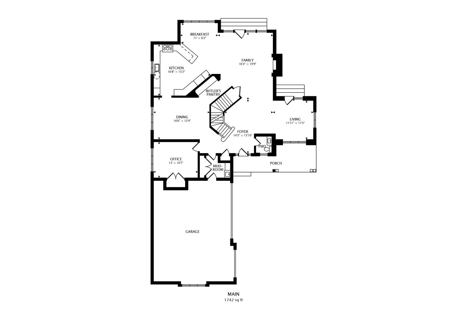 2027 Maple Avenue Northbrook, IL 60062 - Photo 25 of 27 a picture of floor plan