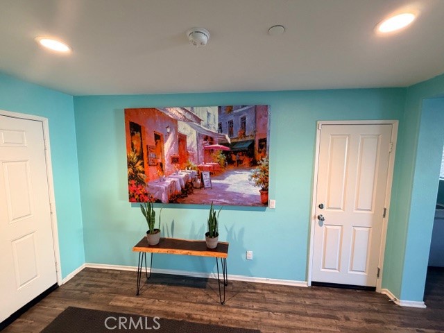 29451 Beeler Road Winchester, CA 92596 - Photo 3 of 19 wooden floor in a hall with an entryway