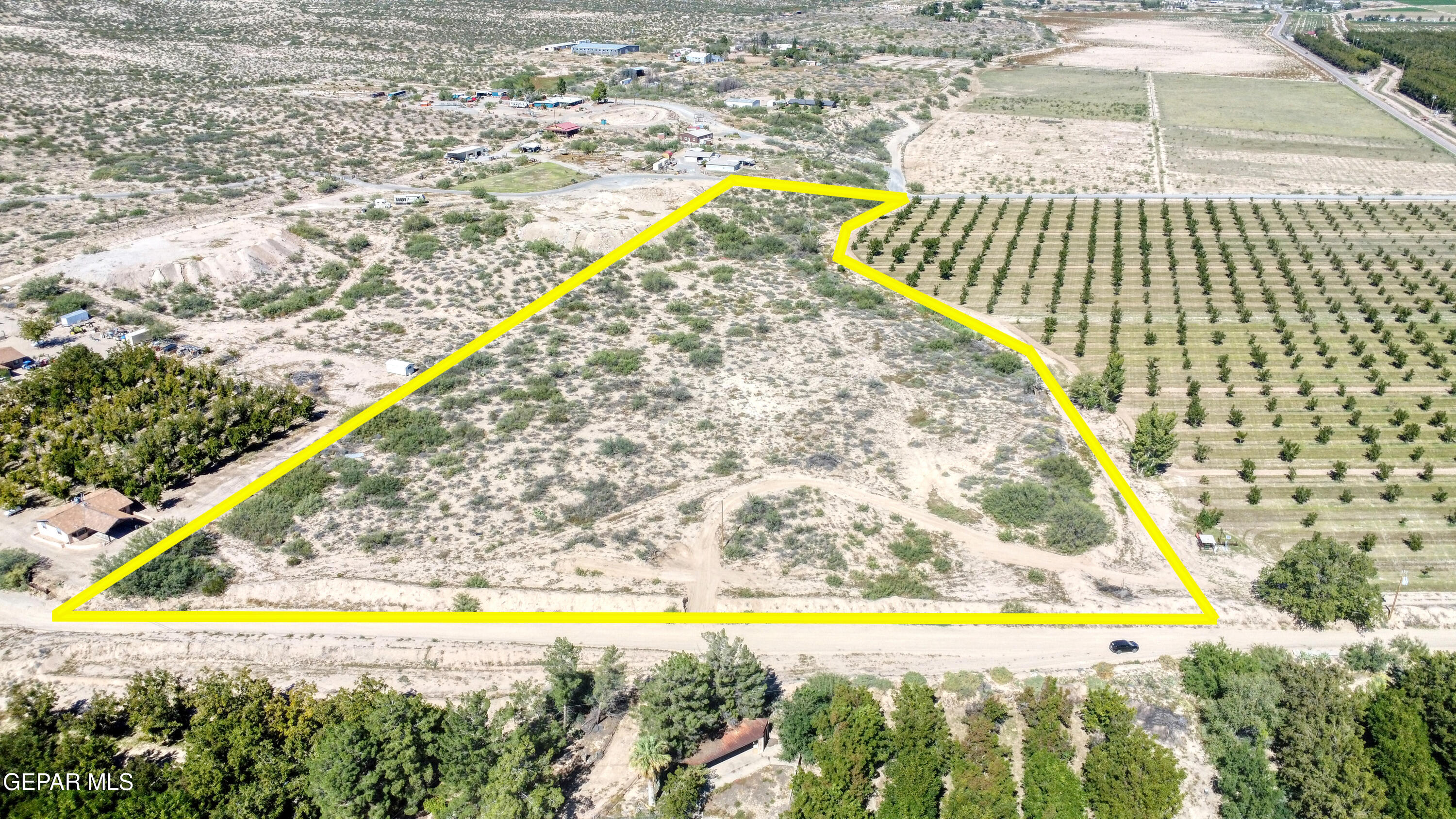 230 Sandy Creek Road Anthony, NM 88021 - Photo 17 of 20 a view of swimming pool with an outdoor space