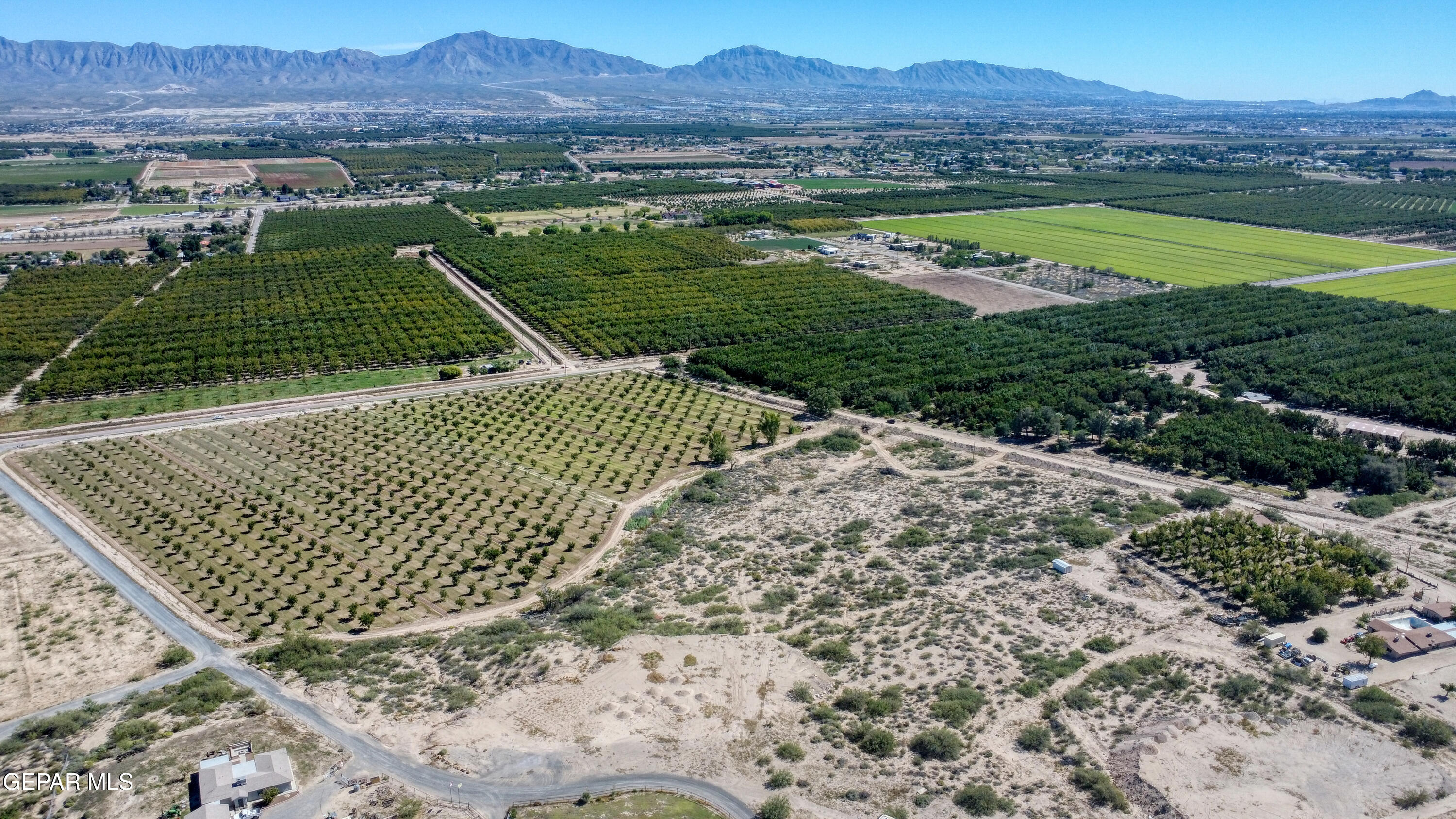230 Sandy Creek Road Anthony, NM 88021 - Photo 2 of 20 a view of a city and mountains in the background