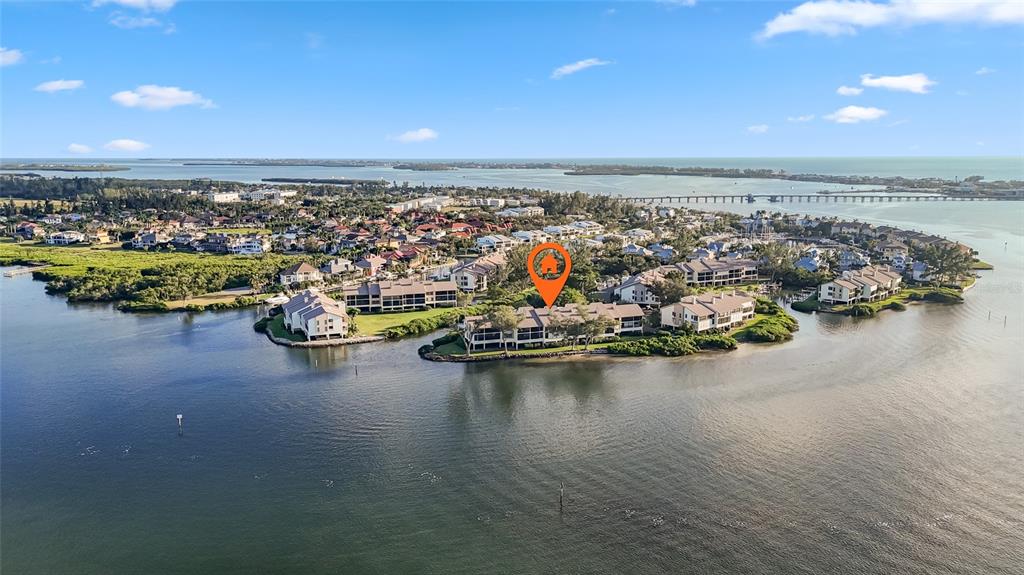 3840 Mariners Way, Unit 525 Cortez, FL 34215 - Photo 38 of 48 an aerial view of a ocean view