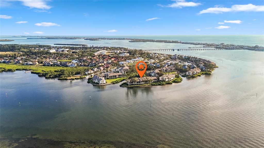 3840 Mariners Way, Unit 525 Cortez, FL 34215 - Photo 39 of 48 an aerial view of a ocean beach