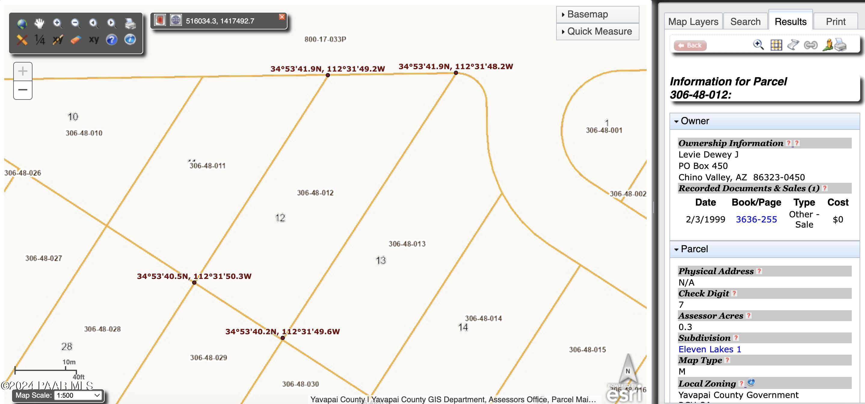 N/a Santa Fe Road Paulden, AZ 86334 - Photo 5 of 5 Screenshot 2024-08-16 at 4.09.14PM