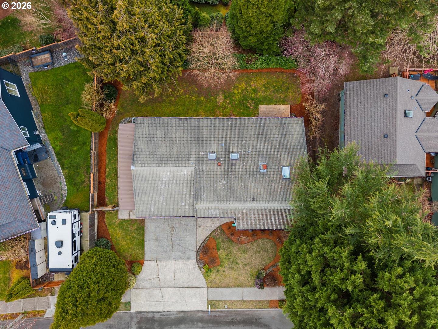 1641 Northwest 31st Avenue Camas, WA 98607 - Photo 37 of 39 an aerial view of a houses with outdoor space
