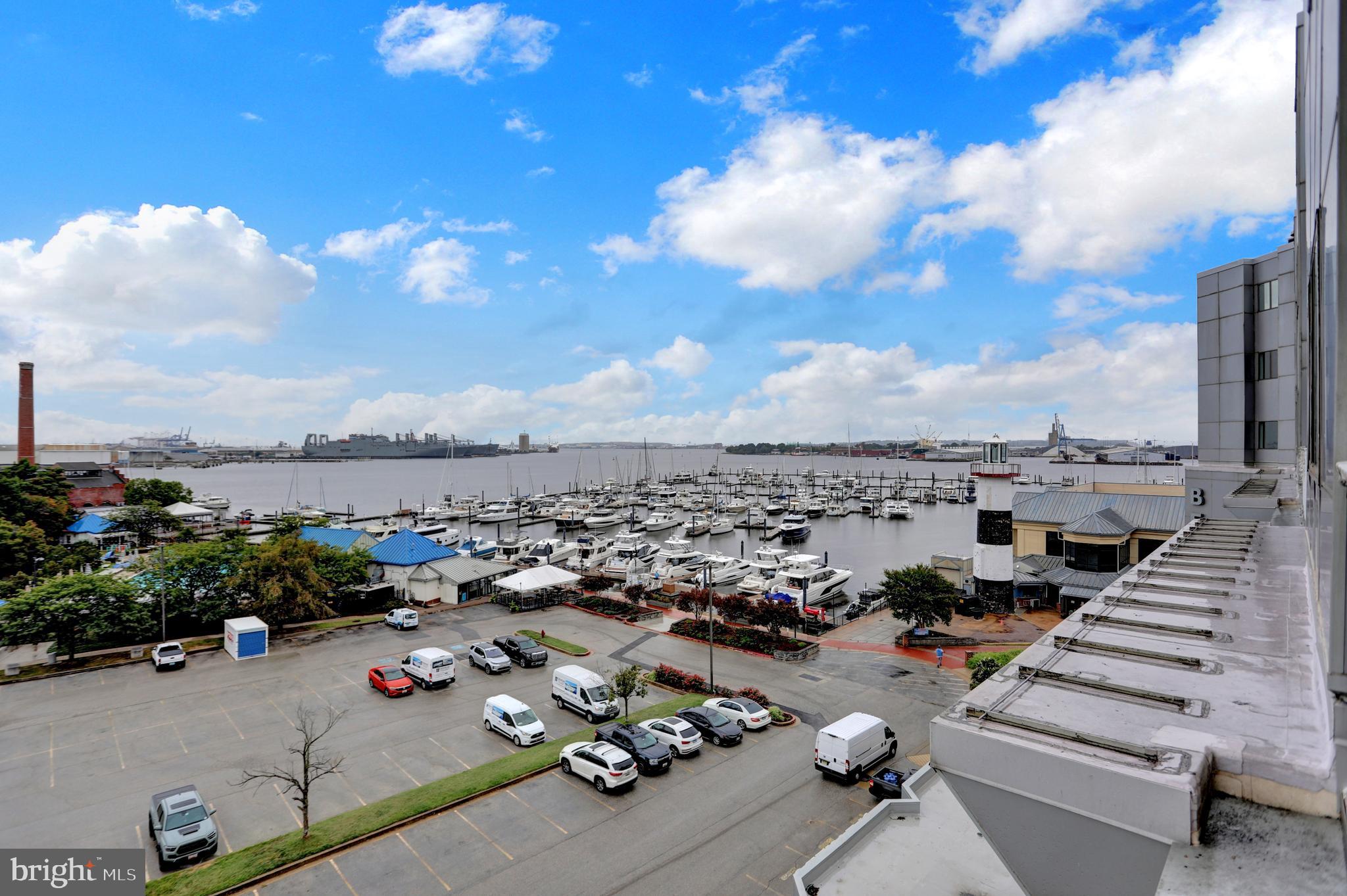 2702 Lighthouse Point East, Unit 532 Baltimore, MD 21224 - Photo 42 of 66 From Patio