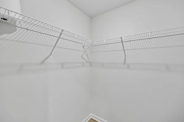 a view of a rack on the wall