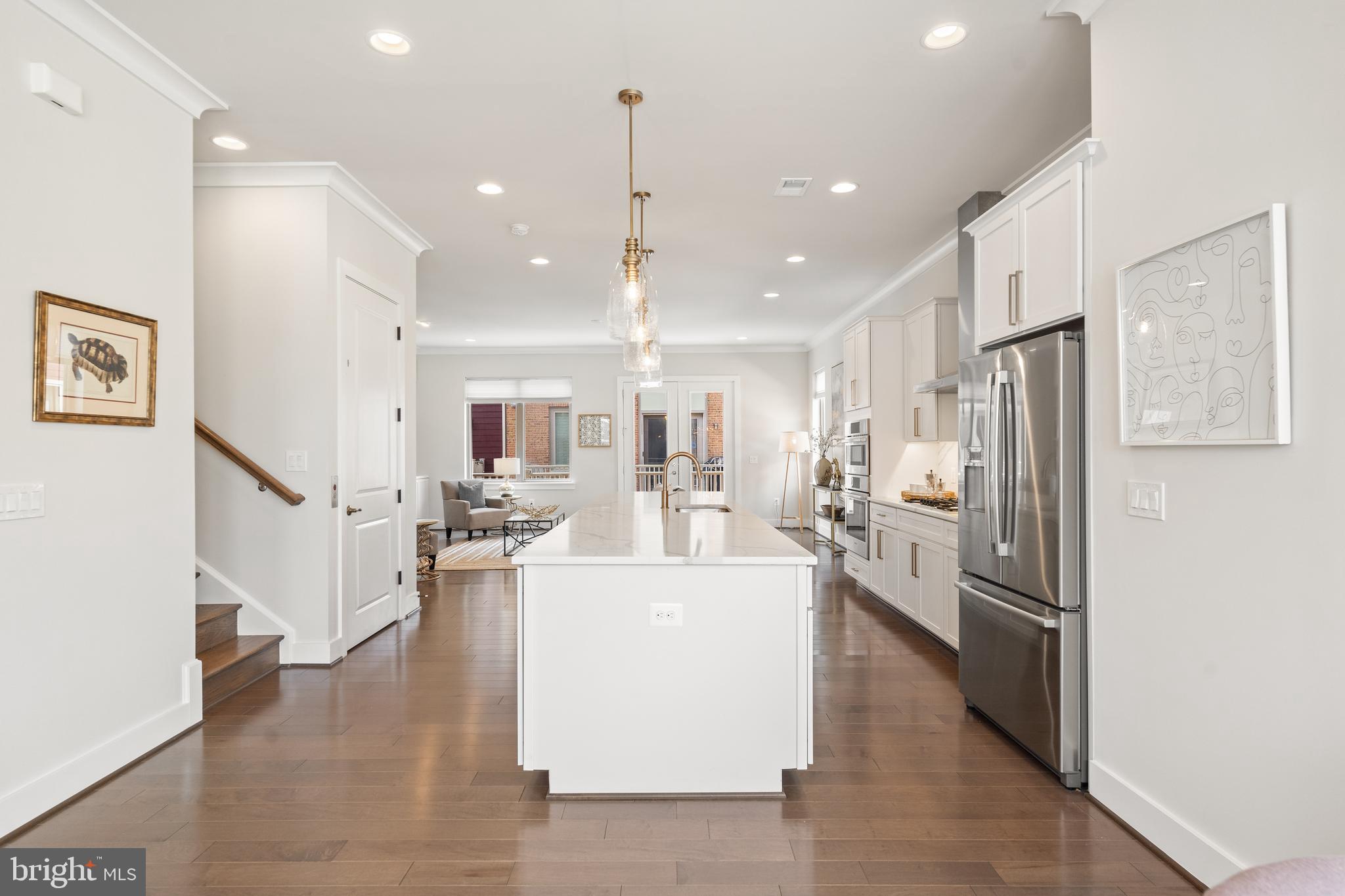 8513 Reformatory Way Lorton, VA 22079 - Photo 14 of 46 Recessed lighting and moldings