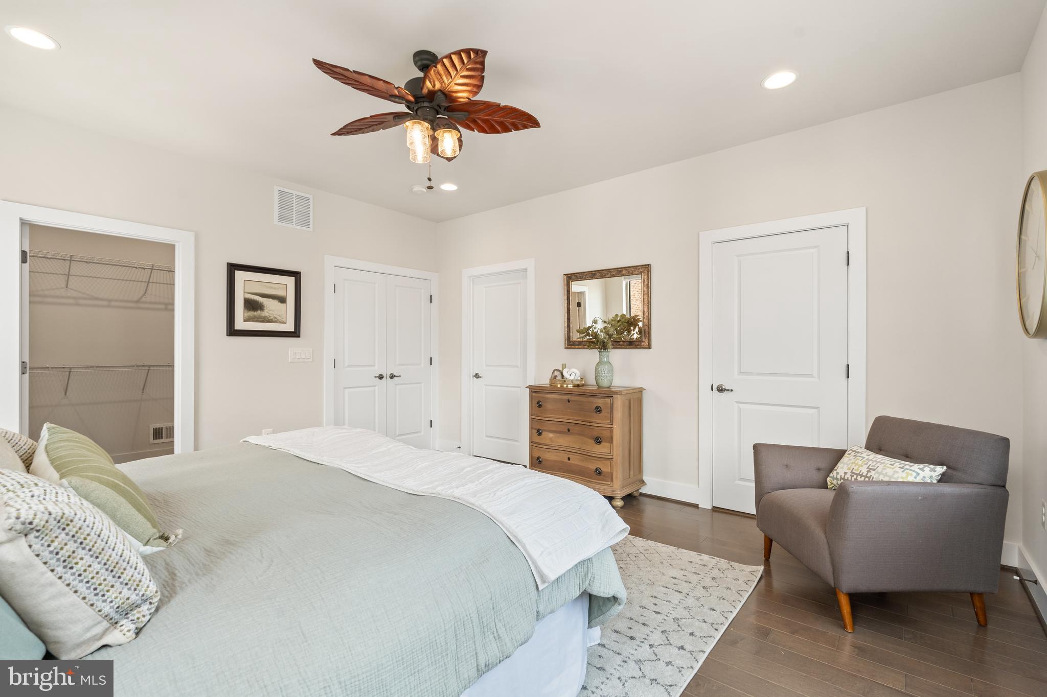 8513 Reformatory Way Lorton, VA 22079 - Photo 23 of 46 Primary bedroom with two walk-in closets