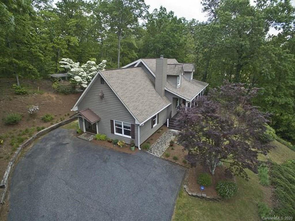 82 Gregg Roost Road Sylva, NC 28779 - Photo 2 of 35 an aerial view of residential house with outdoor space and trees around