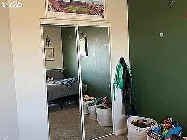 a room with storage and utility