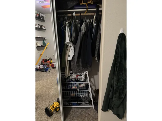 a close up of a mirror