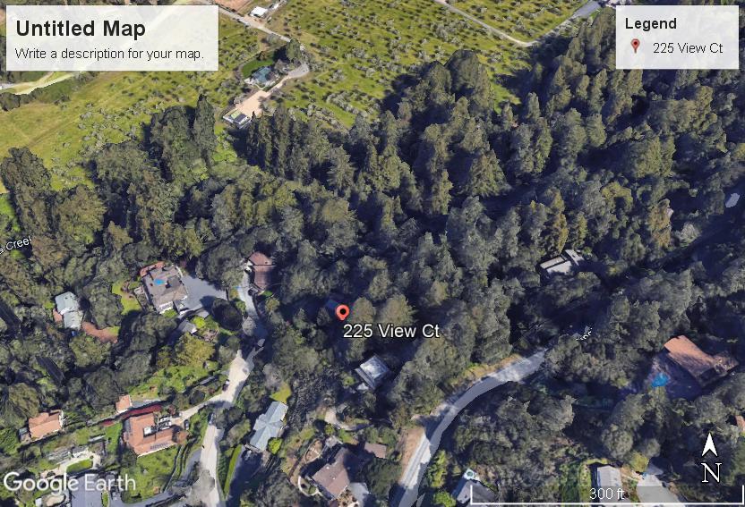 225 View Court Aptos, CA 95003 - Photo 28 of 39 a sign that is sitting in a tree